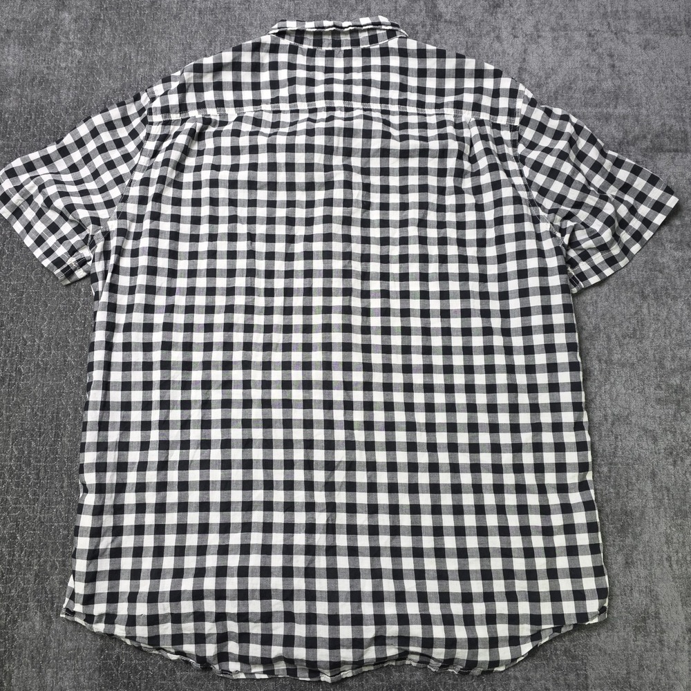 Denim & Supply Ralph Lauren Button Down Shirt Mens XL Thin Lightweight Black‎ - Picture 6 of 10